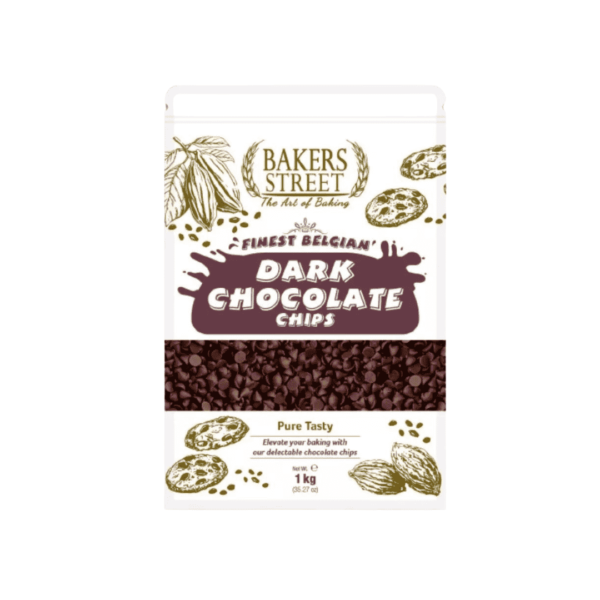 Bakers Street Dark Chocolate Chips 1Kg
