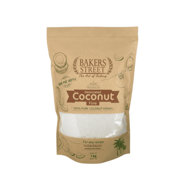 Bakers Street Desiccated Coconut Fine 1Kg