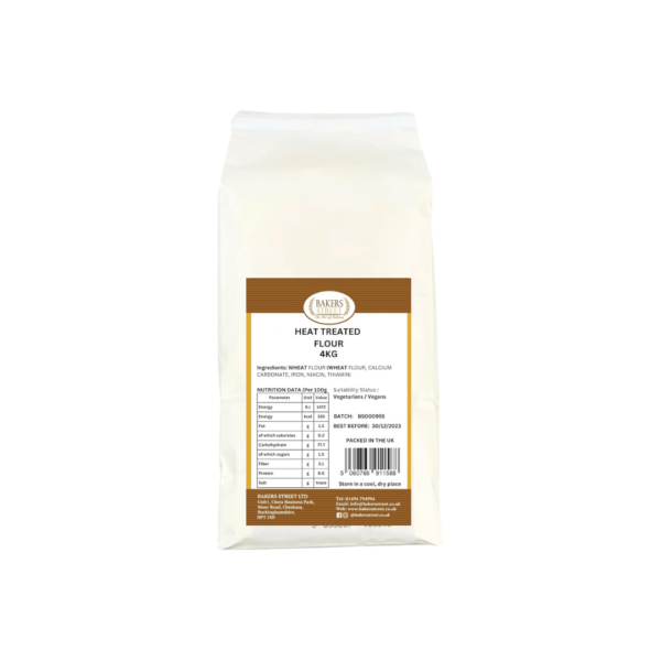 Bakers Street Heat Treated Flour 4Kg