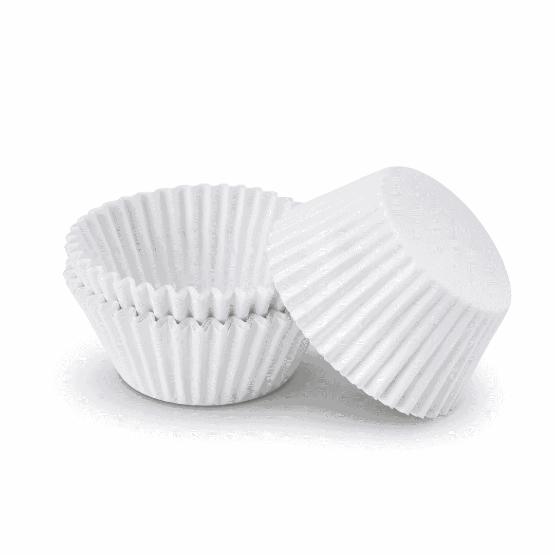 Muffin Cases White