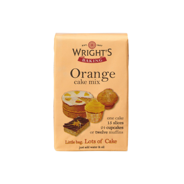 Wright's Orange Cake Mix 500g