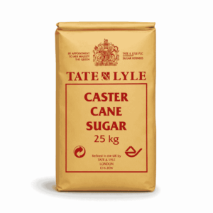 Tate & Lyle Caster Cane Sugar 25Kg