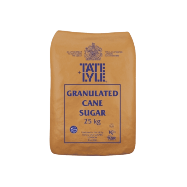Tate & Lyle White Granulated Cane Sugar 25Kg