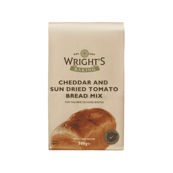 Wright’s Cheddar & Sundried Tomato Bread Mix 500g