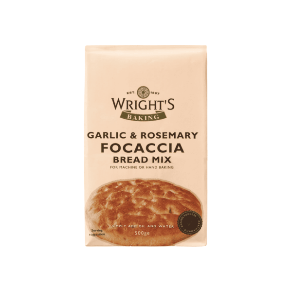 Wright's Garlic & Rosemary Focaccia Bread Mix 500g