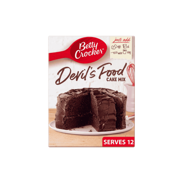 Betty Crocker Devils Food Chocolate Cake Mix 425g