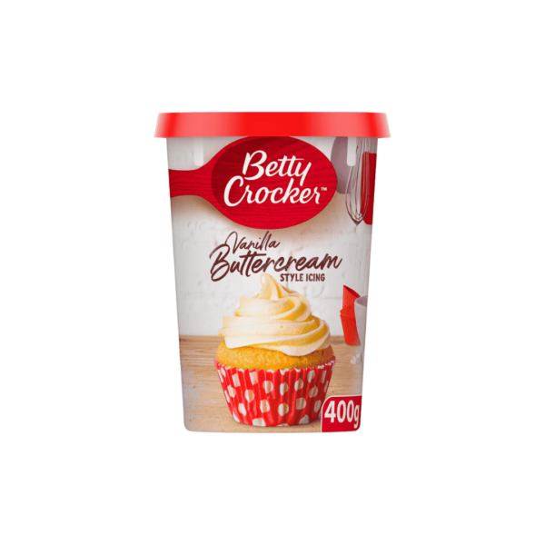 Betty Crocker Vanilla Buttercream Style Icing 400g