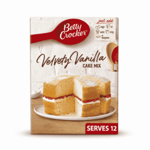 Betty Crocker Velvety Vanilla Cake Mix