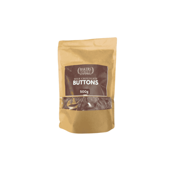 Bakers Street Belcho Belgian Milk Chocolate Buttons 500g
