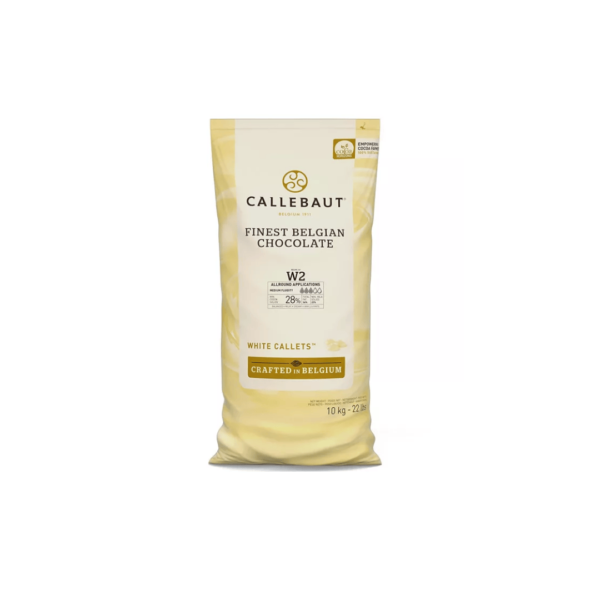Callebaut White Chocolate Callets 10Kg
