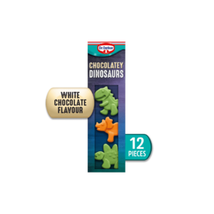Dr. Oetker 12 White Chocolatey Dinosaurs