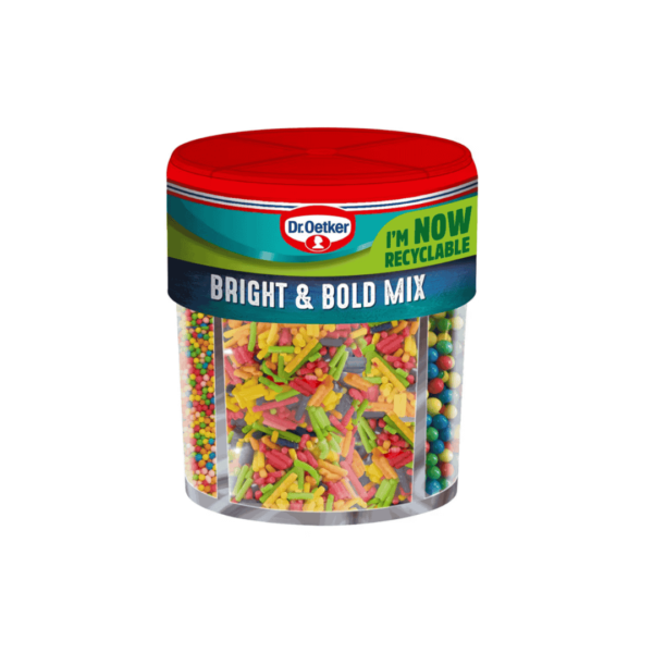 Dr Oetker Bright & Bold Sprinkles Mix 109g