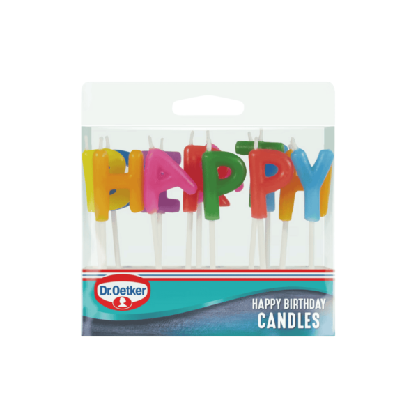Dr. Oetker Happy Birthday Candles