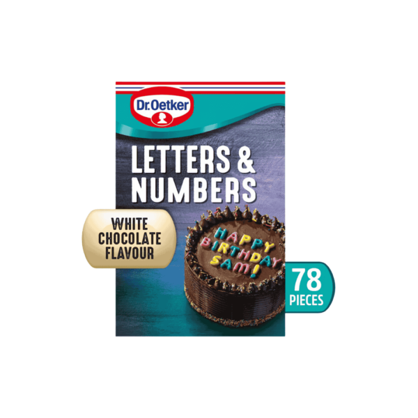 Dr. Oetker Letters & Numbers Colour