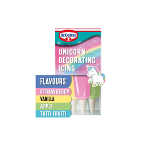 Dr. Oetker Unicorn Decorating Icing 4 x 19g