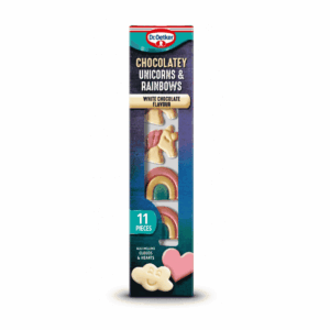 Dr. Oetker 11 White Chocolate Unicorns & Rainbows