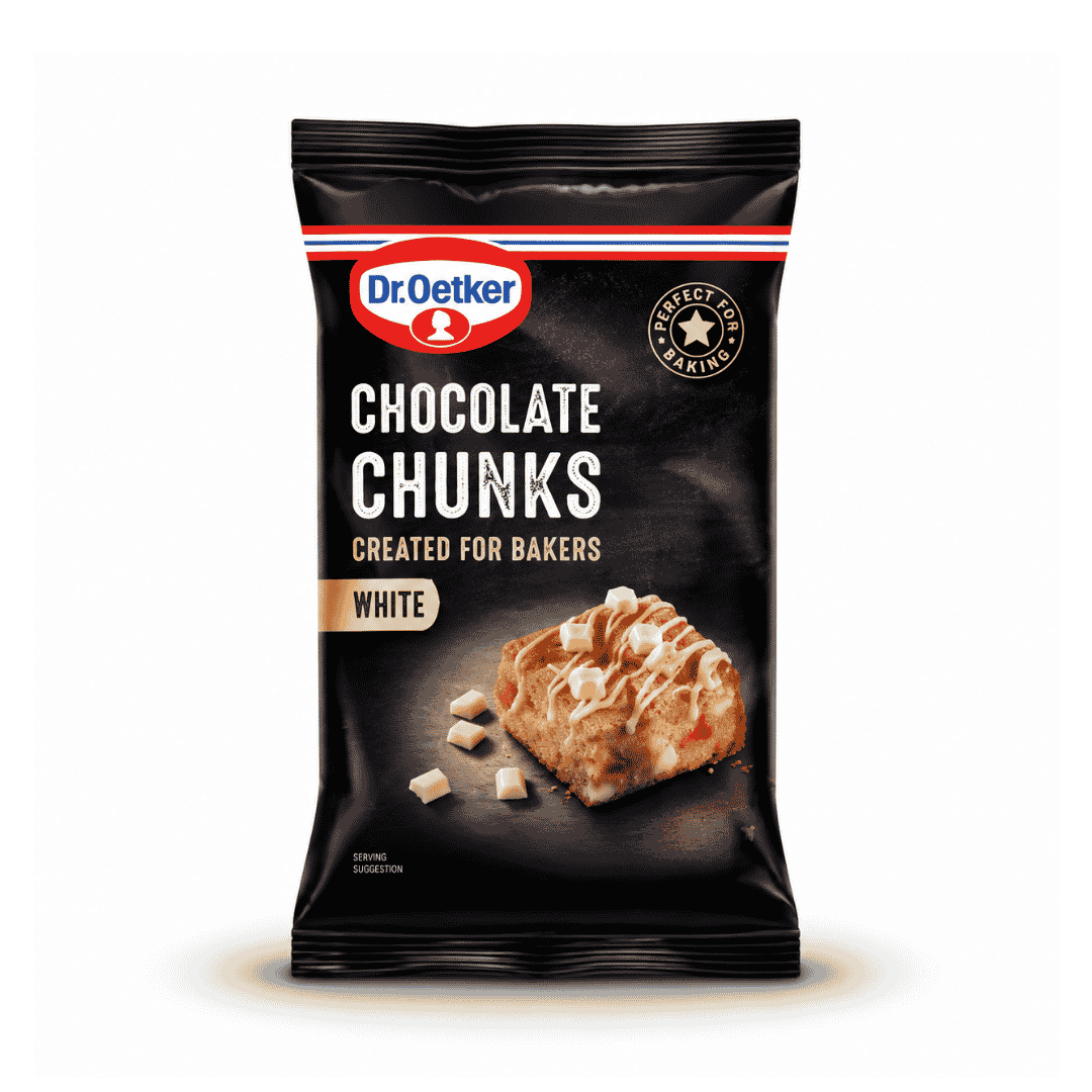 Dr. Oetker Chocolate Chunks White