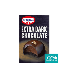 Dr. Oetker Extra Dark Chocolate 72% 100g