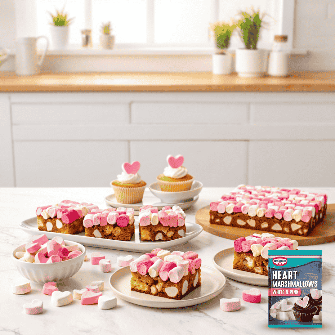 Dr. Oetker Heart Shaped Mallows