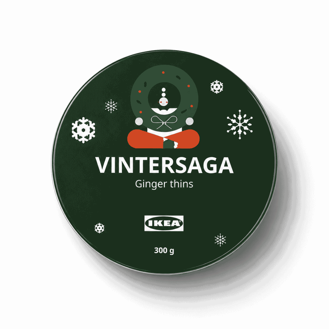 Vintersage Ginger Thins