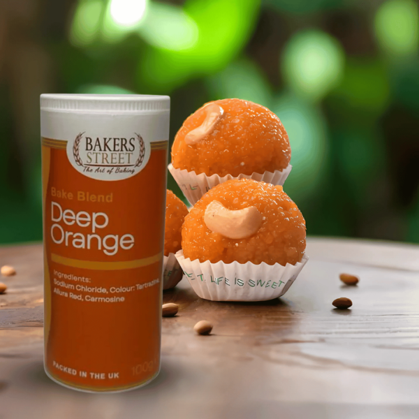 Bake Blend Deep Orange Food Colouring