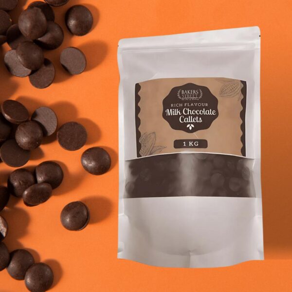 Bakers Street Belgian Milk Chocolate Callets