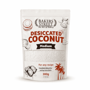 Bakers Street Desiccated Coconut Medium 300g