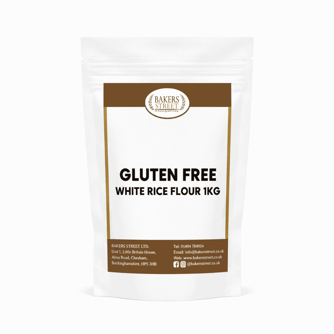 Bakers Street Gluten Free White Rice Flour 1Kg
