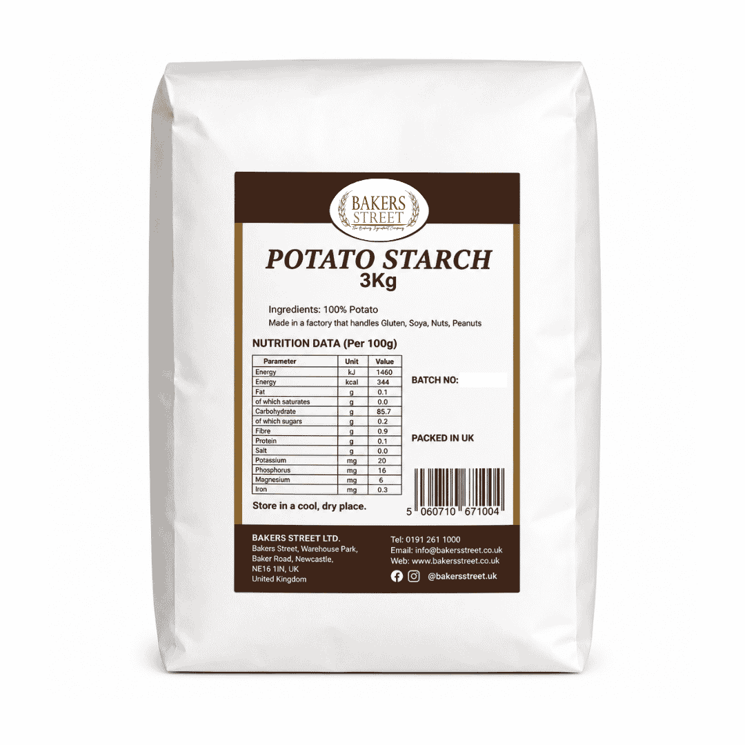 Bakers Street Potato Starch 3Kg