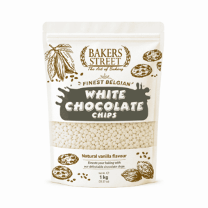 Bakers Street White Chocolate Chips 1Kg