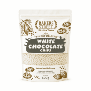 Bakers Street White Chocolate Chips 500g