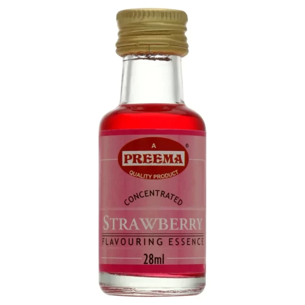 Preema Flavouring Essence Liquid Strawberry 28ml