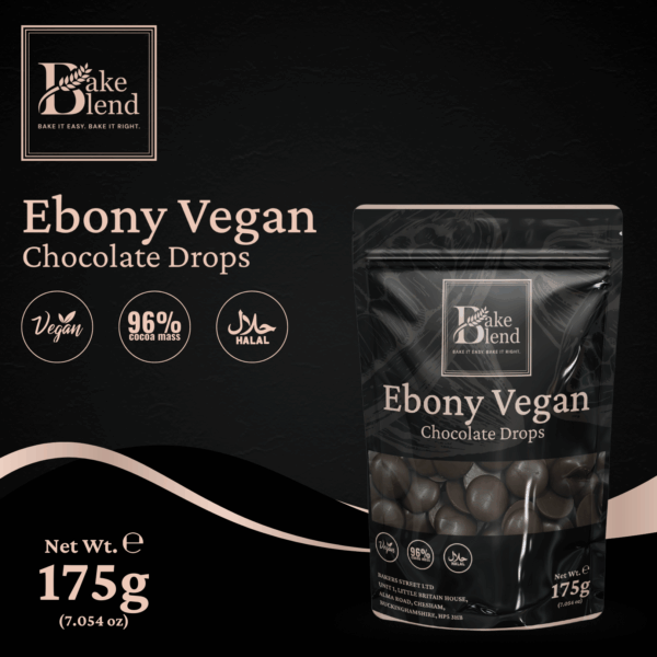 Ebony Vegan Dark Chocolate Drops - Image 2