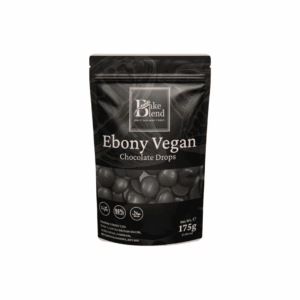 Ebony Vegan Dark Chocolate Drops 175g