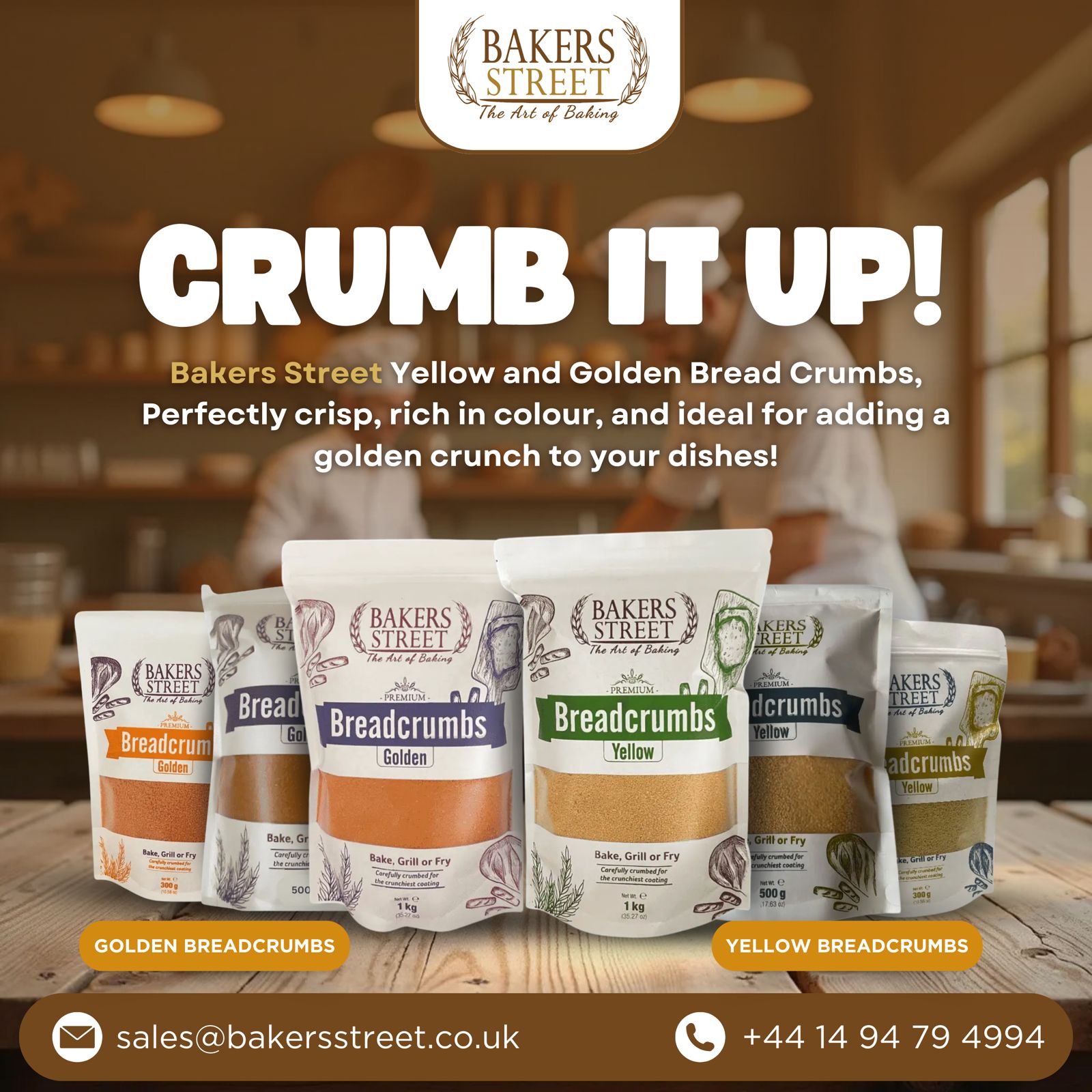 Bread crumbs range