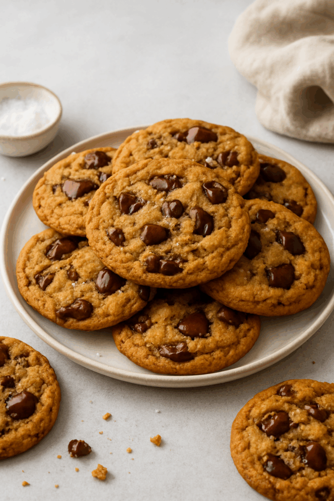 Dark Chocolate Chip Cookies Recipe