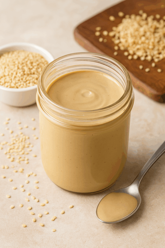 Creamy Homemade Tahini Recipe
